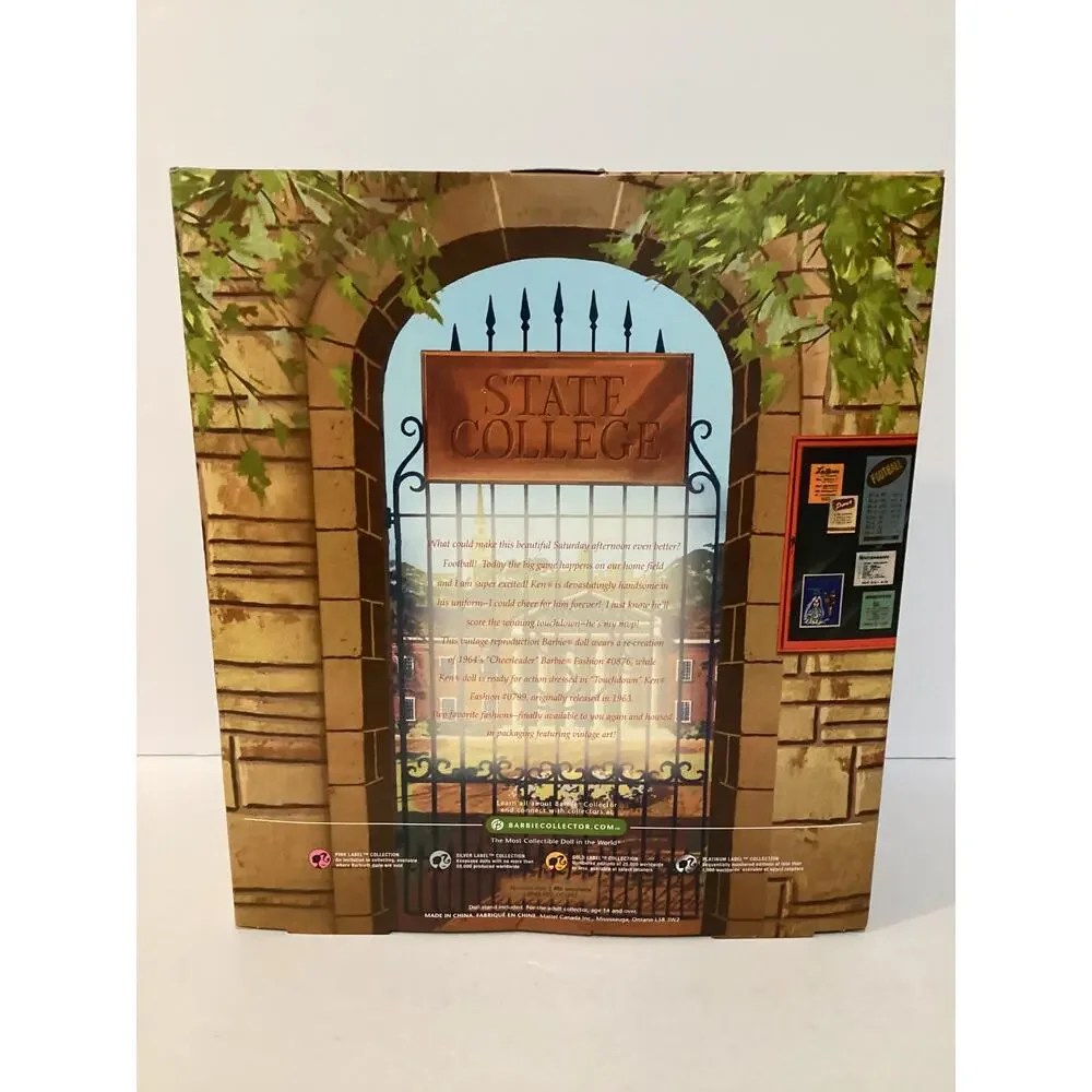 Campus Spirit Barbie and Ken Giftset 2008 Mattel L9649 Gold Label - Picture 5 of 6